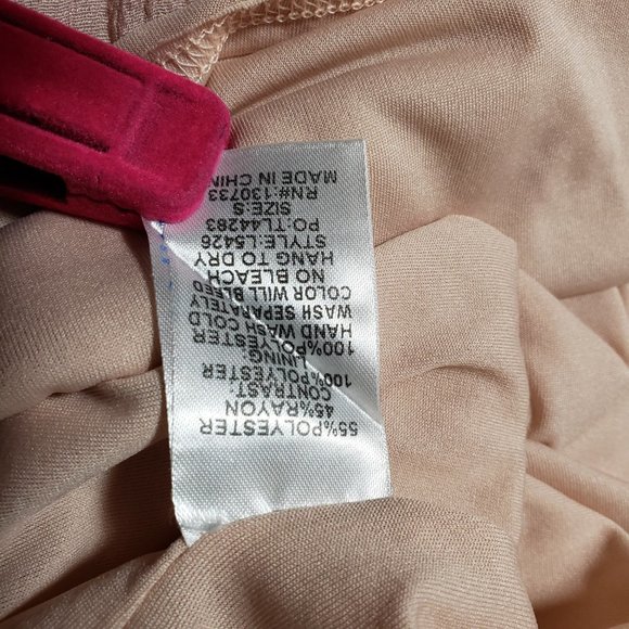 UMGEE USA Women's Small Light Pink Bohemian Short Dress - Gently Used - Picture 8 of 8